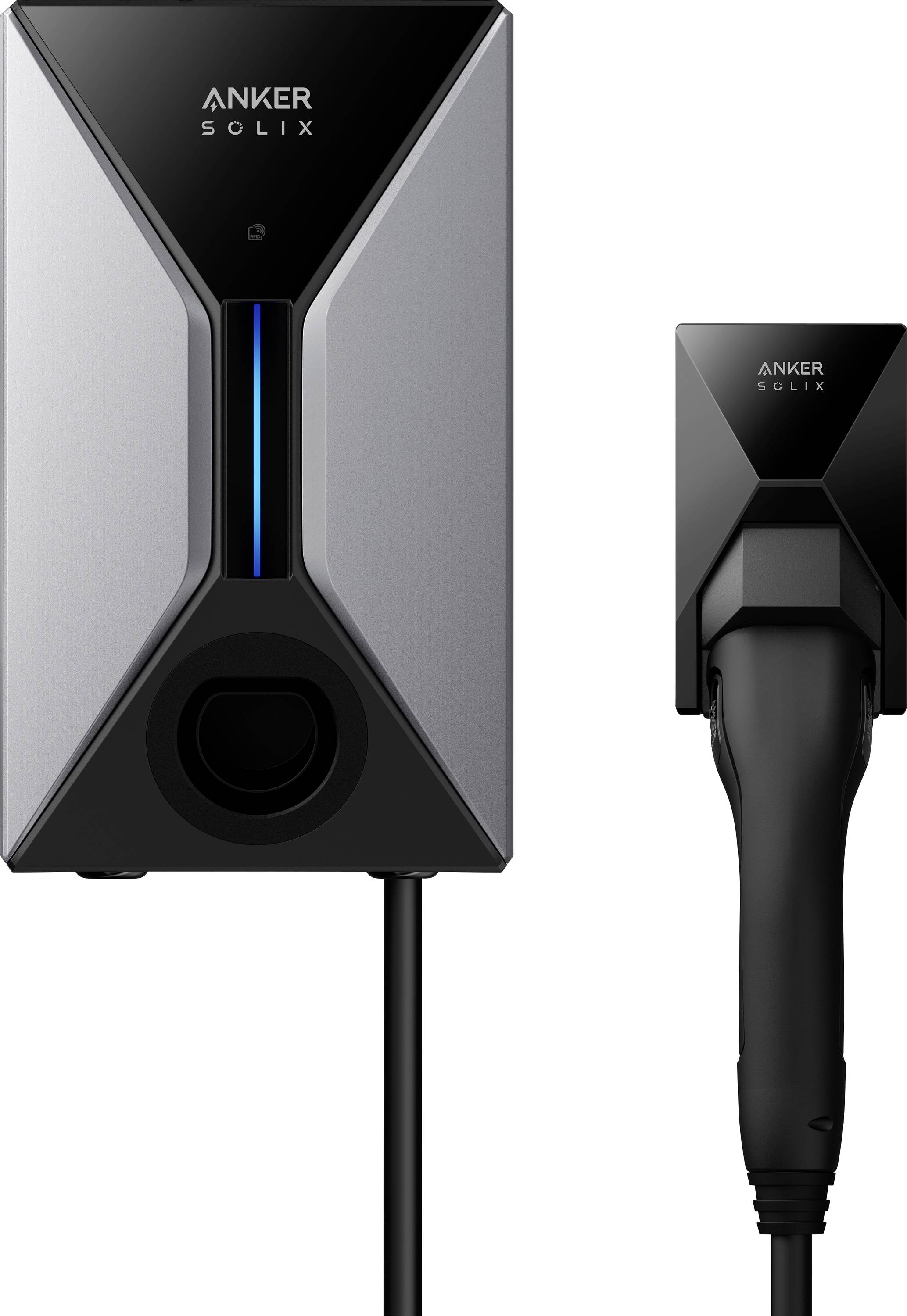 Anker Anker SOLIX V1 Smart EV Charger 11KW CAB Wallbox Typ 2 16 A 11 kW RFID, App