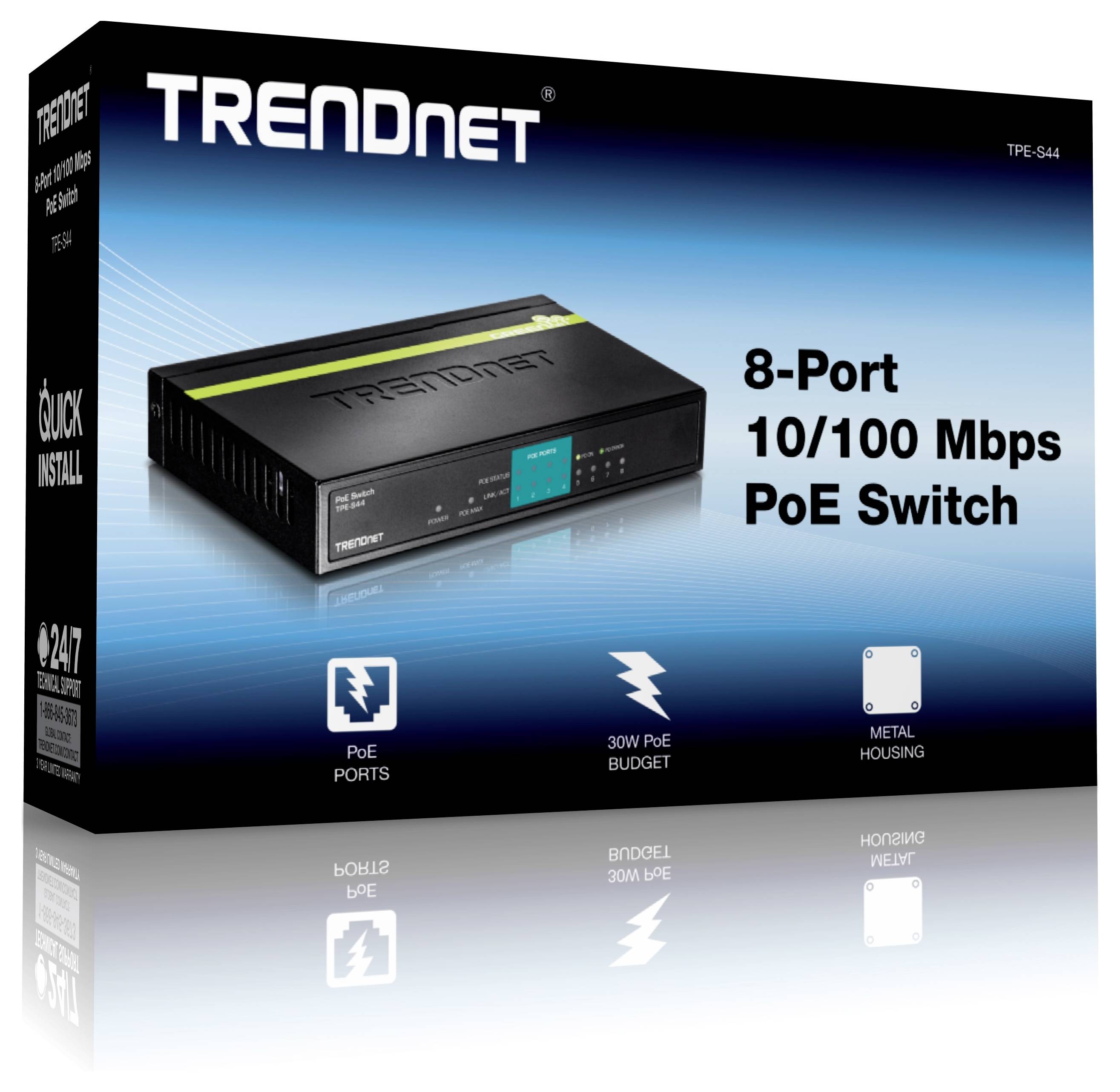 TrendNet TPE-S44 Netzwerk Switch