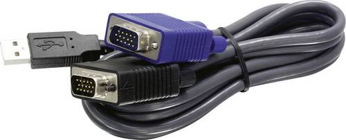 TrendNet KVM Adapter 1.5 m Schwarz