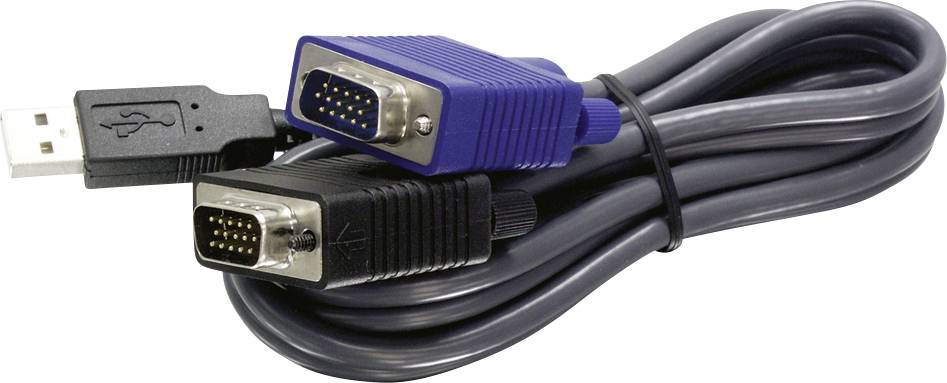 TrendNet KVM Adapter 1.5m Schwarz