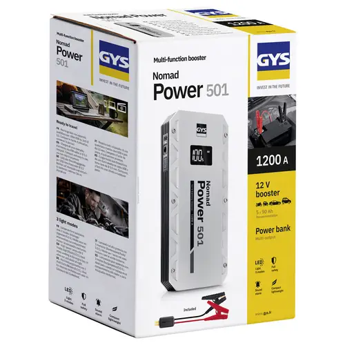 GYS LITHIUM-BOOSTER NOMAD POWER 501 087323 Schnellstartsystem GYS LITHIUM-BOOSTER NOMAD POWER 501 087323 Schnellstartsystem