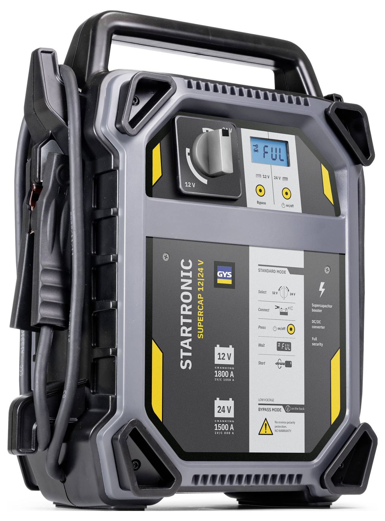 GYS STARTRONIC SUPERCAP 12/24 V 082816 Schnellstartsystem 12 V, 24 V