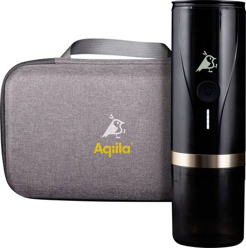 Aqiila Coffeebird Portable espresso machine Kapselmaschine Schwarz Fassungsvermögen Tassen=5 für un