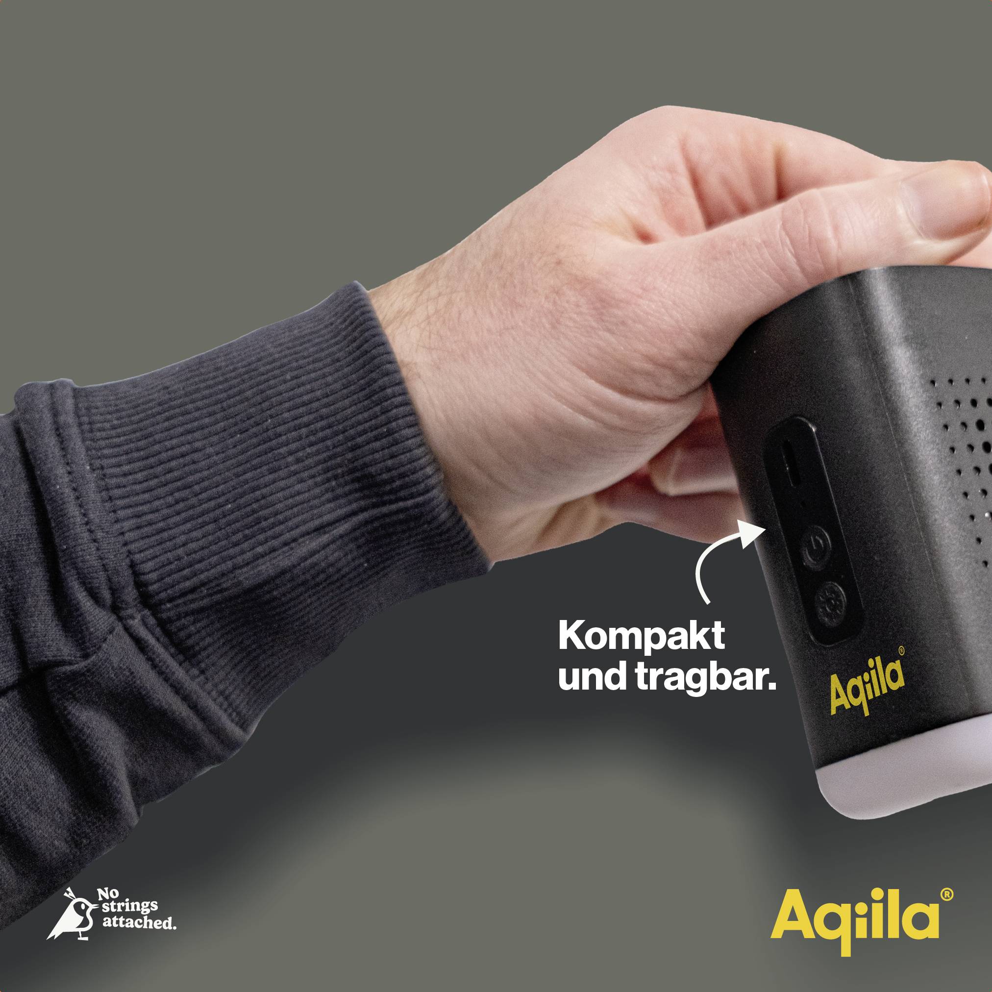 Aqiila AQAPC2BK468 Akku-Kompressor 8414808090