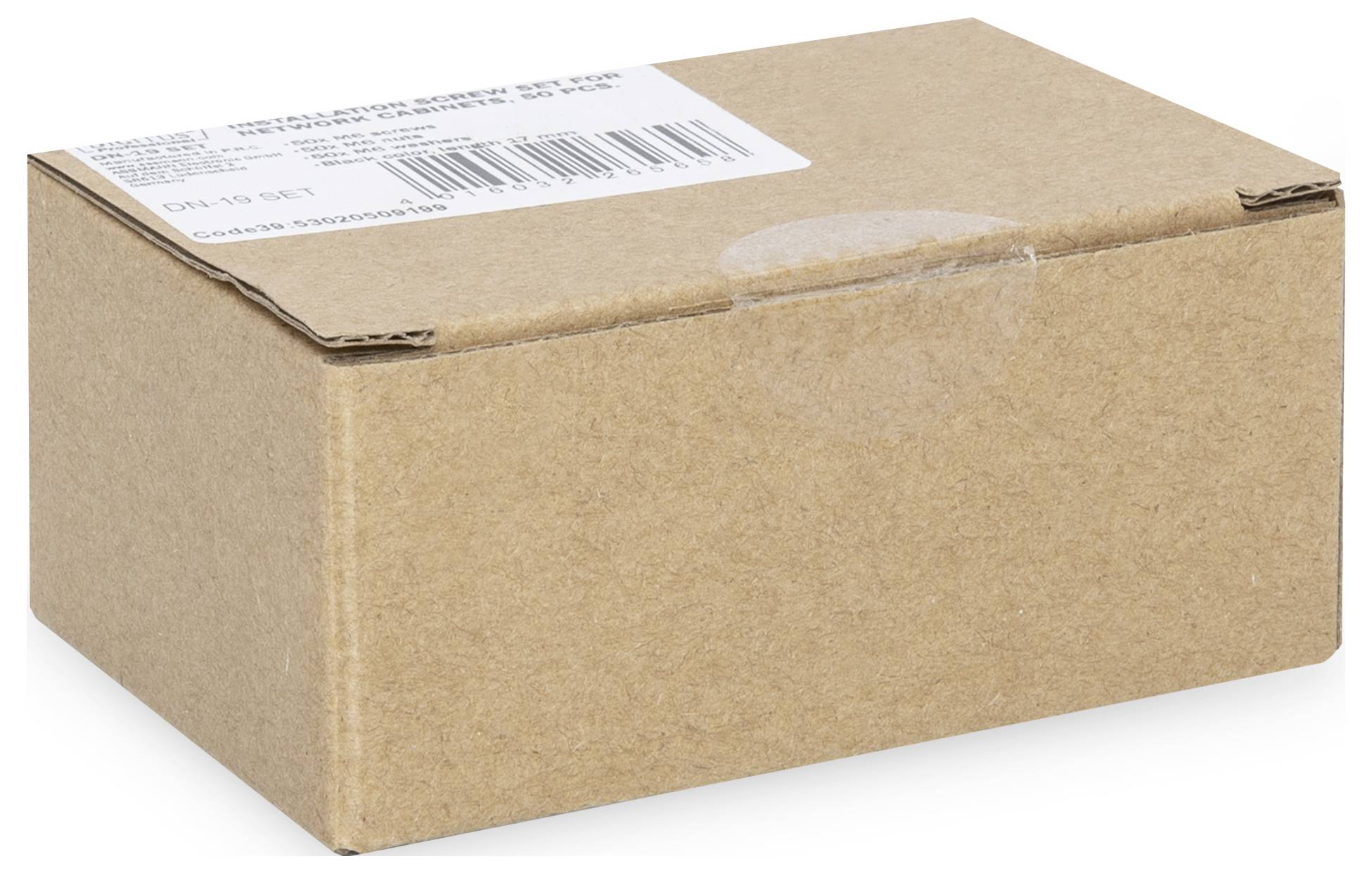 Digitus DN-19 SET 19 Zoll Netzwerkschrank-Befestigungsmaterial Schwarz