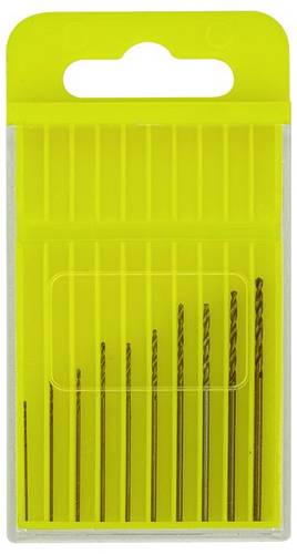 Donau Elektronik HSS-CO-200 HSS-CO-200 HSS Metall-Spiralbohrer-Set 0.3 mm, 0.4 mm, 0.5 mm, 0.6 mm