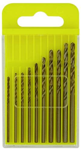 Donau Elektronik HSS-CO-225 HSS-CO-225 HSS Metall-Spiralbohrer-Set 1.3 mm, 1.4 mm, 1.5 mm, 1.5 mm