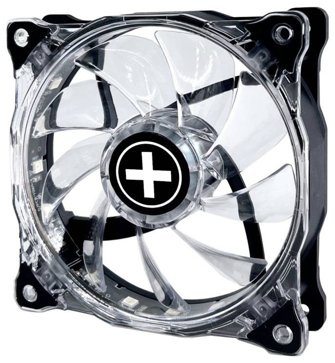 Xilence XF092 PC-Gehäuse-Lüfter Transparent (B x H x T) 120 x 25 x 120mm