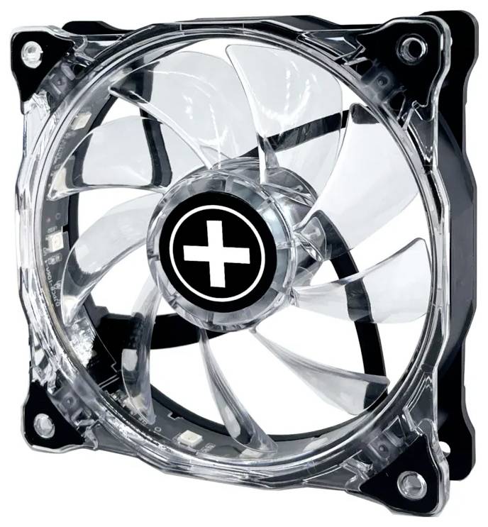 Xilence XF092 PC-Gehäuse-Lüfter Transparent (B x H x T) 120 x 25 x 120mm