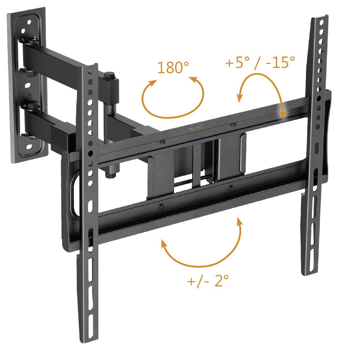 My Wall TV-Wandhalterung 81,3cm (32") - 190,5cm (75") Schwenkbar