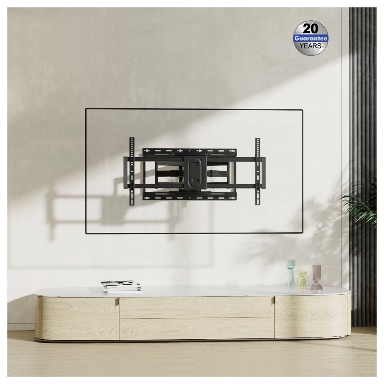 My Wall TV-Wandhalterung 109,2cm (43") - 254,0cm (100") Schwenkbar