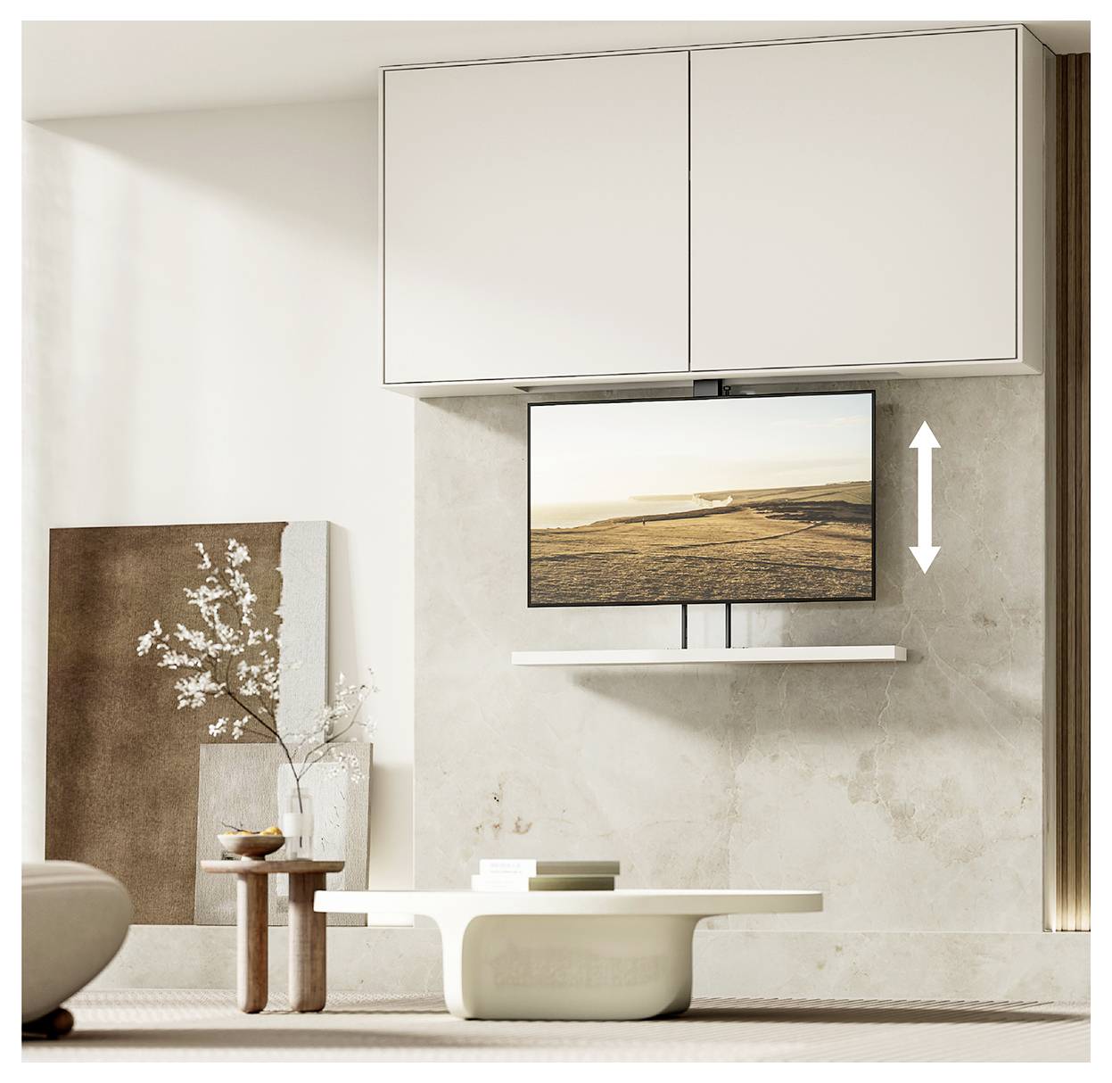 My Wall TV-Wandhalterung 43,2cm (17") - 81,3cm (32") App-Steuerung, elektrisch motorisiert