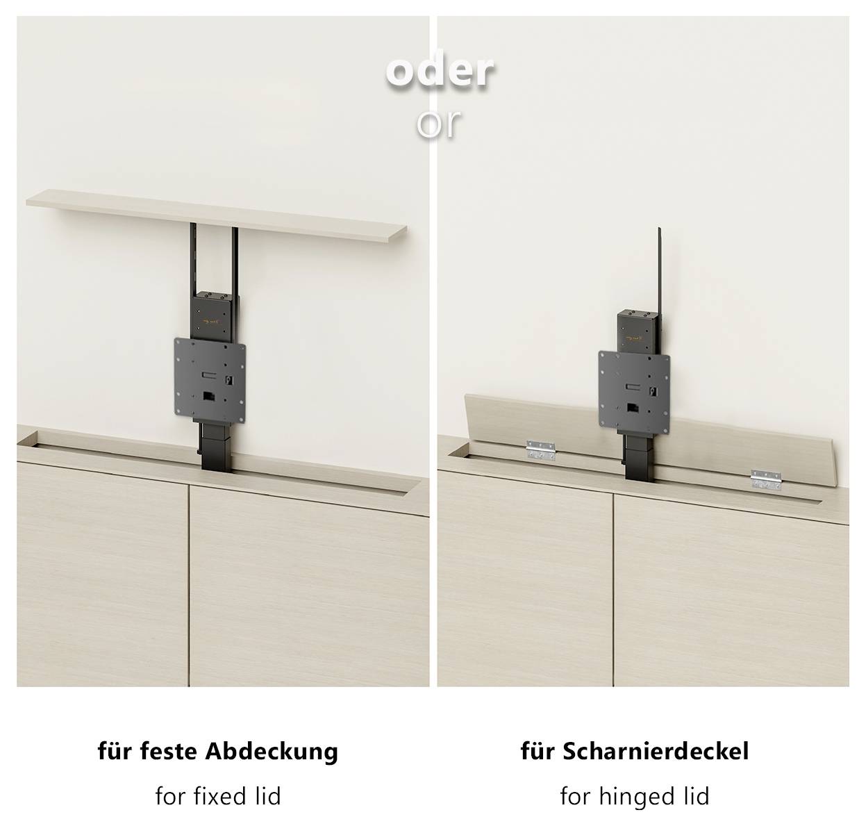 My Wall TV-Wandhalterung 43,2cm (17") - 81,3cm (32") App-Steuerung, elektrisch motorisiert