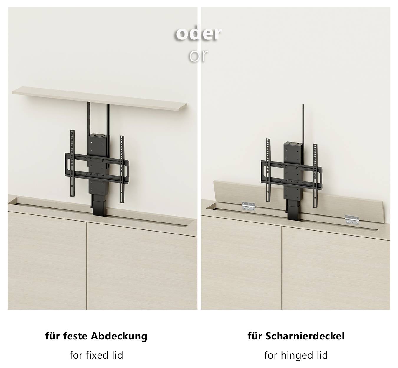 My Wall TV-Wandhalterung 81,3 cm (32") - 121,9 cm (48") App-Steuerung, elektrisch motorisiert