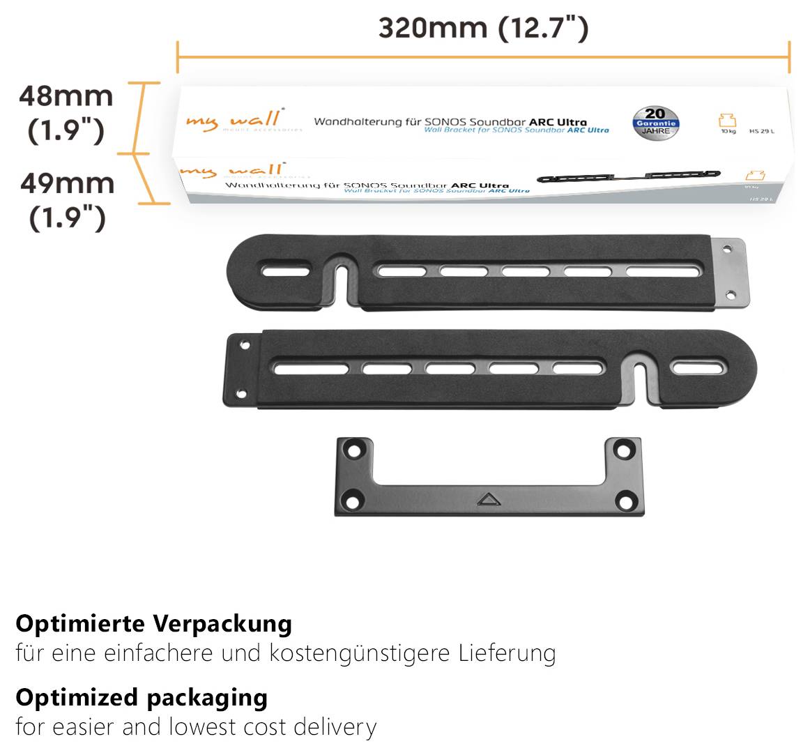 My Wall TV-Wandhalterung