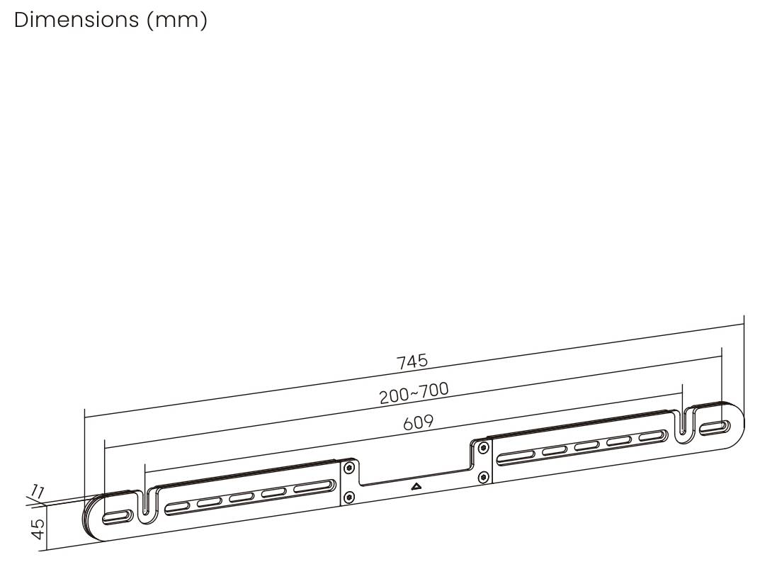 My Wall TV-Wandhalterung