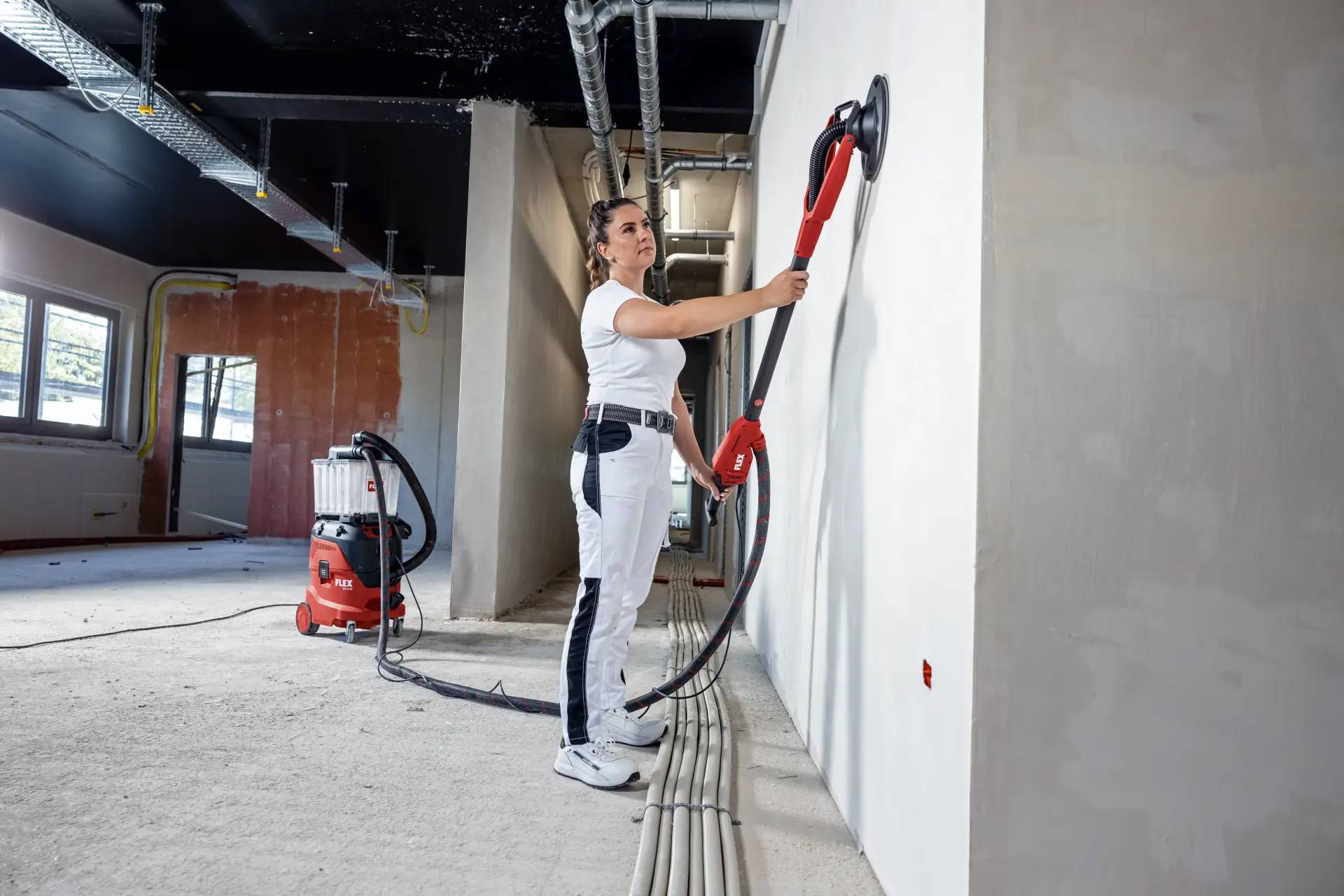 Flex GE 6 X-EC 230/CEE 530299 Wand und Deckenschleifer 500W Ø 225mm