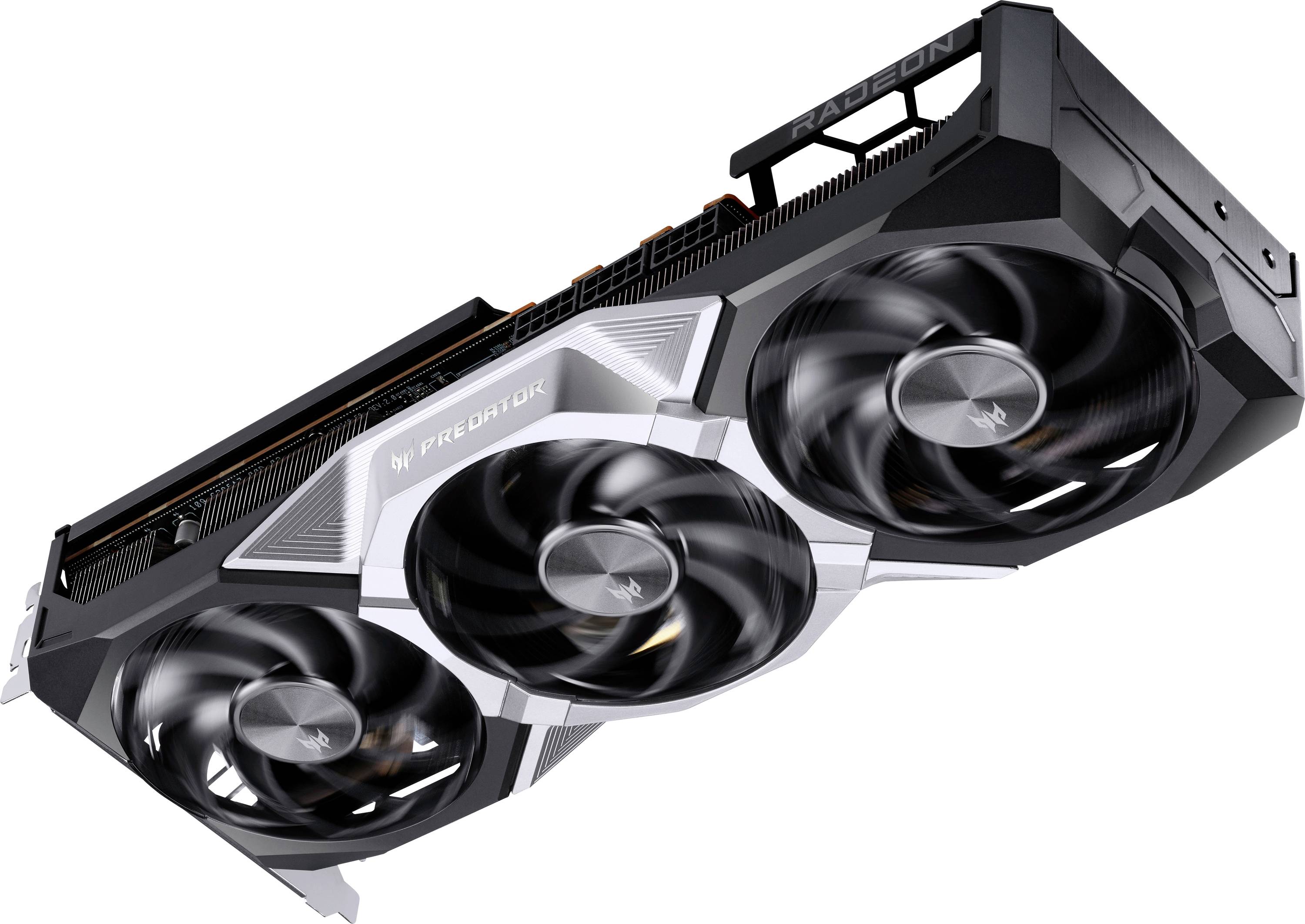 Acer Grafikkarte AMD Radeon RX 9070XT AMD Radeon™ RX 9070 XT Series 16GB GDDR6-VRAM PCIe HDMI®, DisplayPort