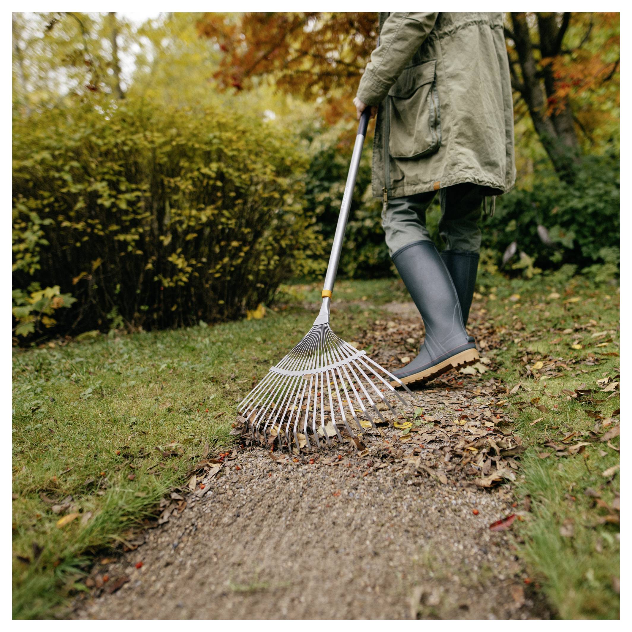 Fiskars 1076977 Fächerbesen Arbeitsbreite 42cm