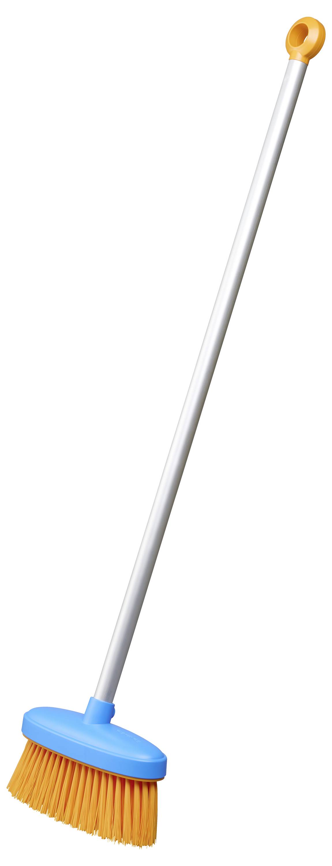 Fiskars 1001418 Kinder-Besen Blau, Orange