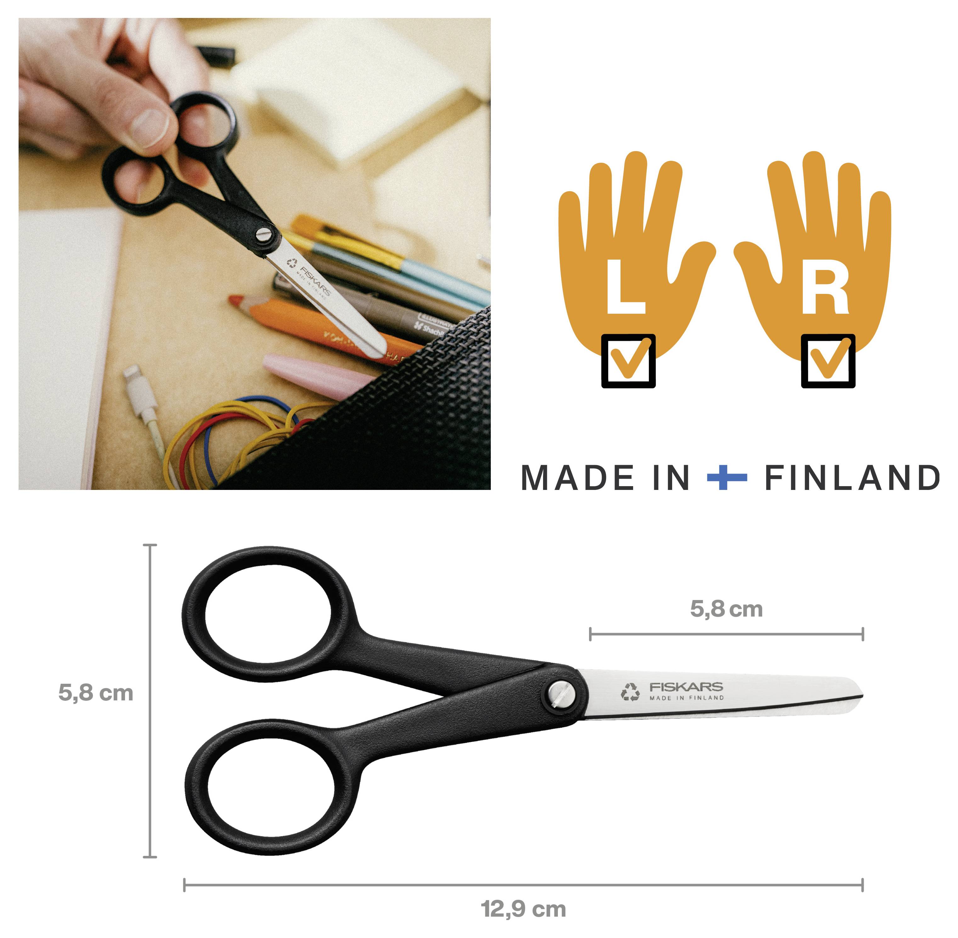 Fiskars 1074542 FF ReNew Universalschere 130 mm