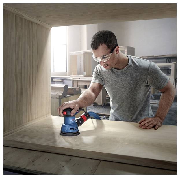 Bosch Professional GEX 125 06013A8020 Exzenterschleifer 290 W Ø 125 mm