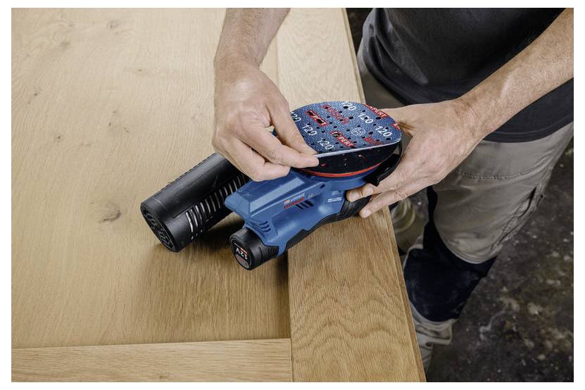 Bosch Professional GEX 12V-150-3 0601373300 Akku-Exzenterschleifer 12V