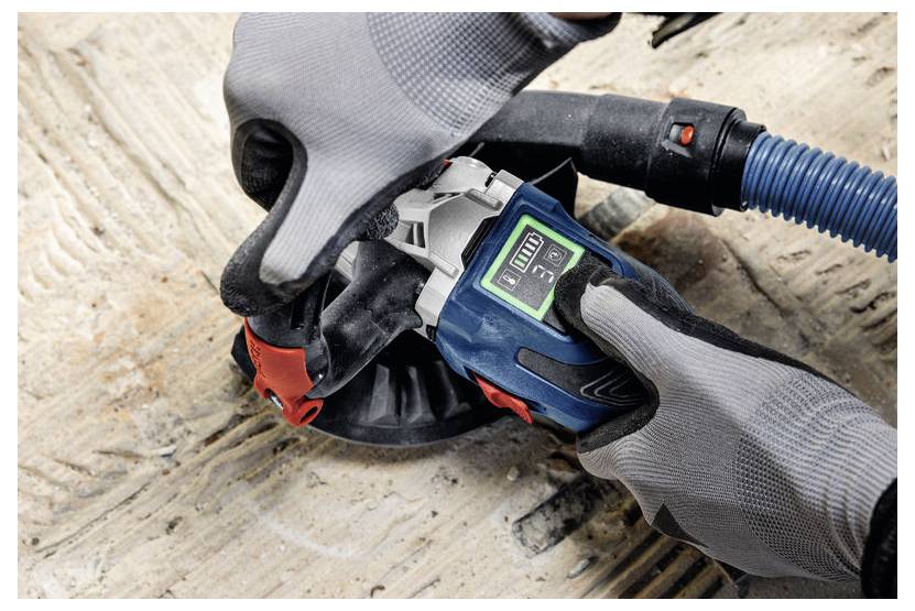 Bosch Professional GBR 18V-15 S 0601776201 Betonschleifer 125mm 18V