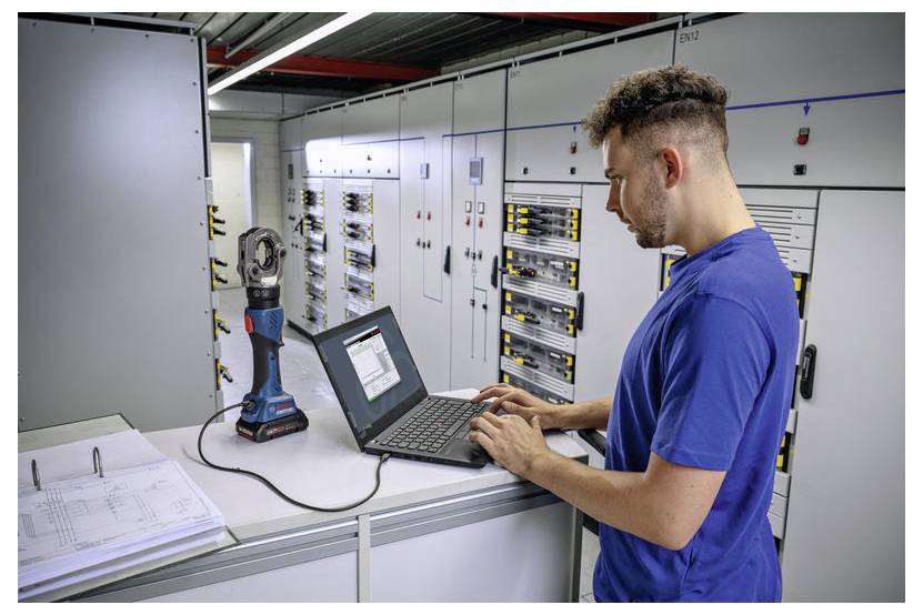 Bosch Professional GPH 18V-60 Hydraulische Akkupresse