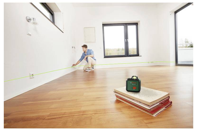 Bosch Home and Garden PLL 360-1G Set Linienlaser