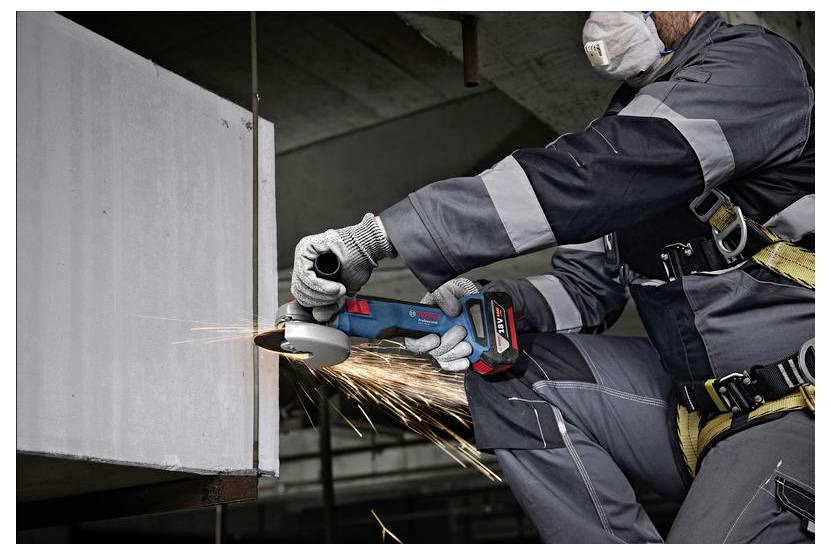 Bosch Professional GSR + GBH + GWS + 2x GBA 5.0Ah + GAL 18V-40 0615A5009G Werkzeugset