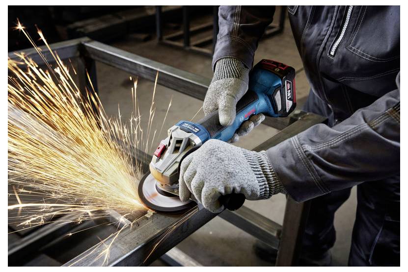 Bosch Professional GSR + GBH + GWS + 2x GBA 5.0Ah + GAL 18V-40 0615A5009G Werkzeugset