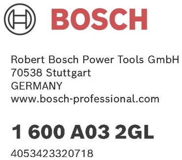 Bosch Professional 1600A032GL 1600A032GL Lochband 1 St.