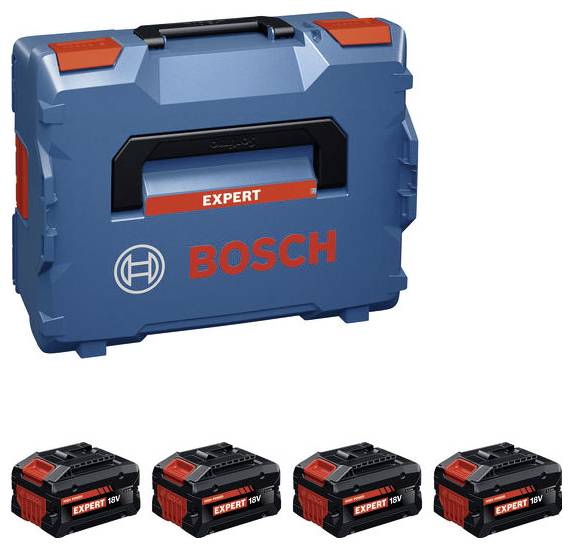 Bosch Professional 1600A0373H 4x EXBA18V-55 Werkzeug-Akku 18 V 5.5 Ah