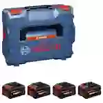 Bosch Professional 4x EXBA18V-55 1600A0373H Werkzeug-Akku 18V 5.5Ah Bosch Professional 4x EXBA18V-55 1600A0373H Werkzeug-Akku 18V 5.5Ah