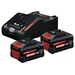 Bosch Professional 2x EXBA18V-80 + EXAL18V-160 1600A0373T Werkzeug-Akku und Ladegerät 8Ah Bosch Professional 2x EXBA18V-80 + EXAL18V-160 1600A0373T Werkzeug-Akku und Ladegerät 8Ah