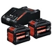 Bosch Professional 2x EXBA18V-150 + EXAL18V-160 1600A0373Z Werkzeug-Akku und Ladegerät 15Ah Bosch Professional 2x EXBA18V-150 + EXAL18V-160 1600A0373Z Werkzeug-Akku und Ladegerät 15Ah