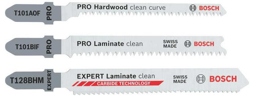 Bosch Accessories 2607011947 PRO Laminate Stichsägeblatt Set, 15-tlg. 1St.