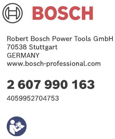 Bosch Accessories 2607990163 2607990163 Fangleine