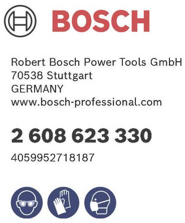 Bosch Accessories 2608623330 2608623330 Schleifblatt 1 Set