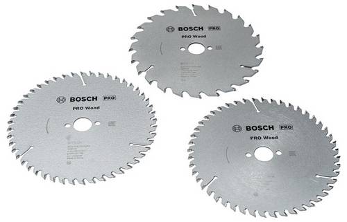 Bosch Accessories 2608644729 2608644729 Kreissägeblatt-Set 160 mm 3 St.