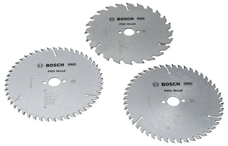 Bosch Accessories 2608644729 2608644729 Kreissägeblatt-Set 160 mm 3 St.