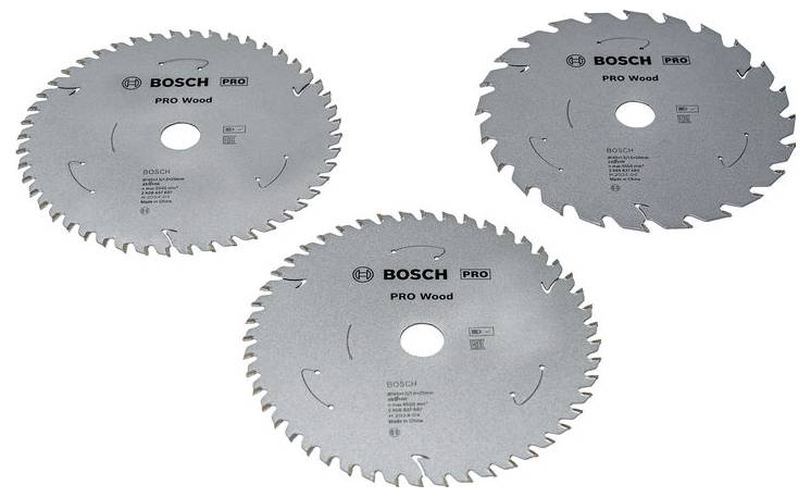 Bosch Accessories 2608644730 2608644730 Kreissägeblatt-Set 165 mm 3 St.