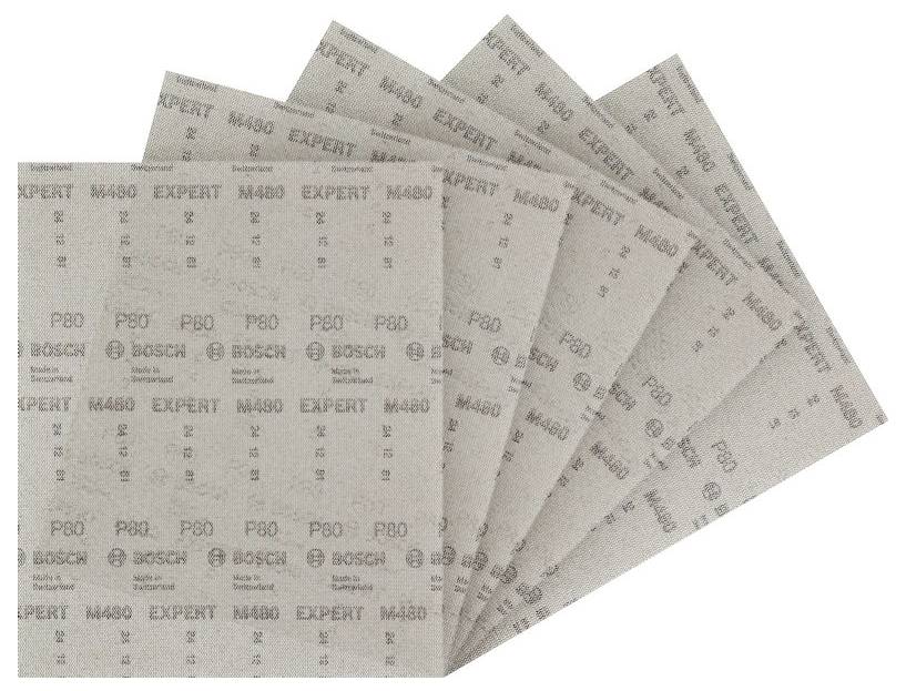 Bosch Accessories 2608902503 2608902503 Schleifnetz für Schwingschleifer Körnung (num) 80 5St.