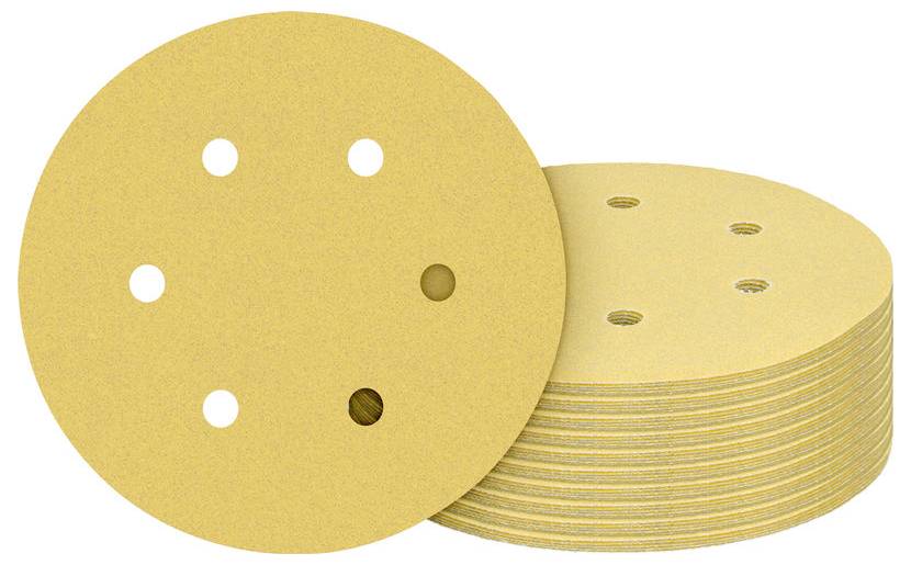 Schleifblätter Ø 150 mm EXPERT C470 2608902511 Typ 6-Loch GP Körnung je 10x 60/80/120/180/240 Ø 150 mm