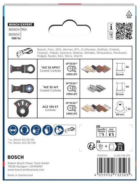 Bosch Accessories EXPERT Cutting Set, 3-tlg 2608902622