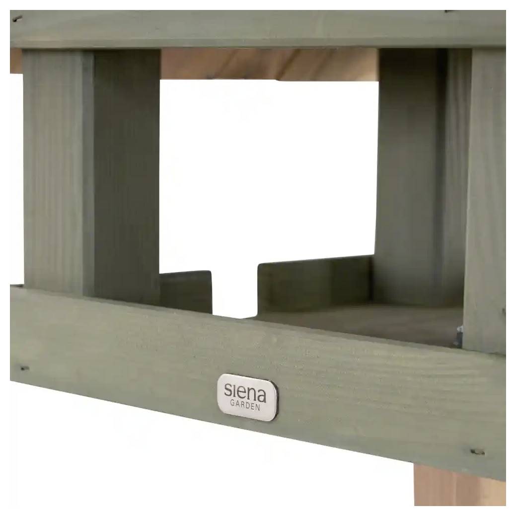 Siena Garden Vogelfutterhaus FRED + Ständer 1St.