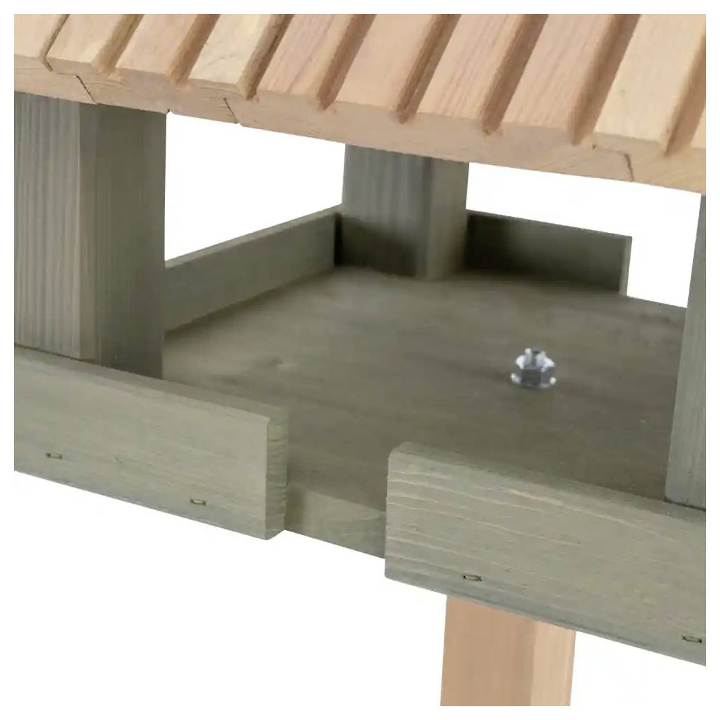 Siena Garden Vogelfutterhaus FRED + Ständer 1St.