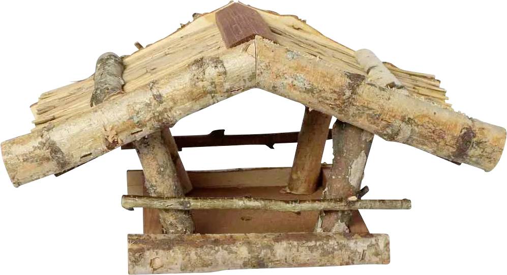 Siena Garden Vogelfutterhaus NICK aus Birke 1St.