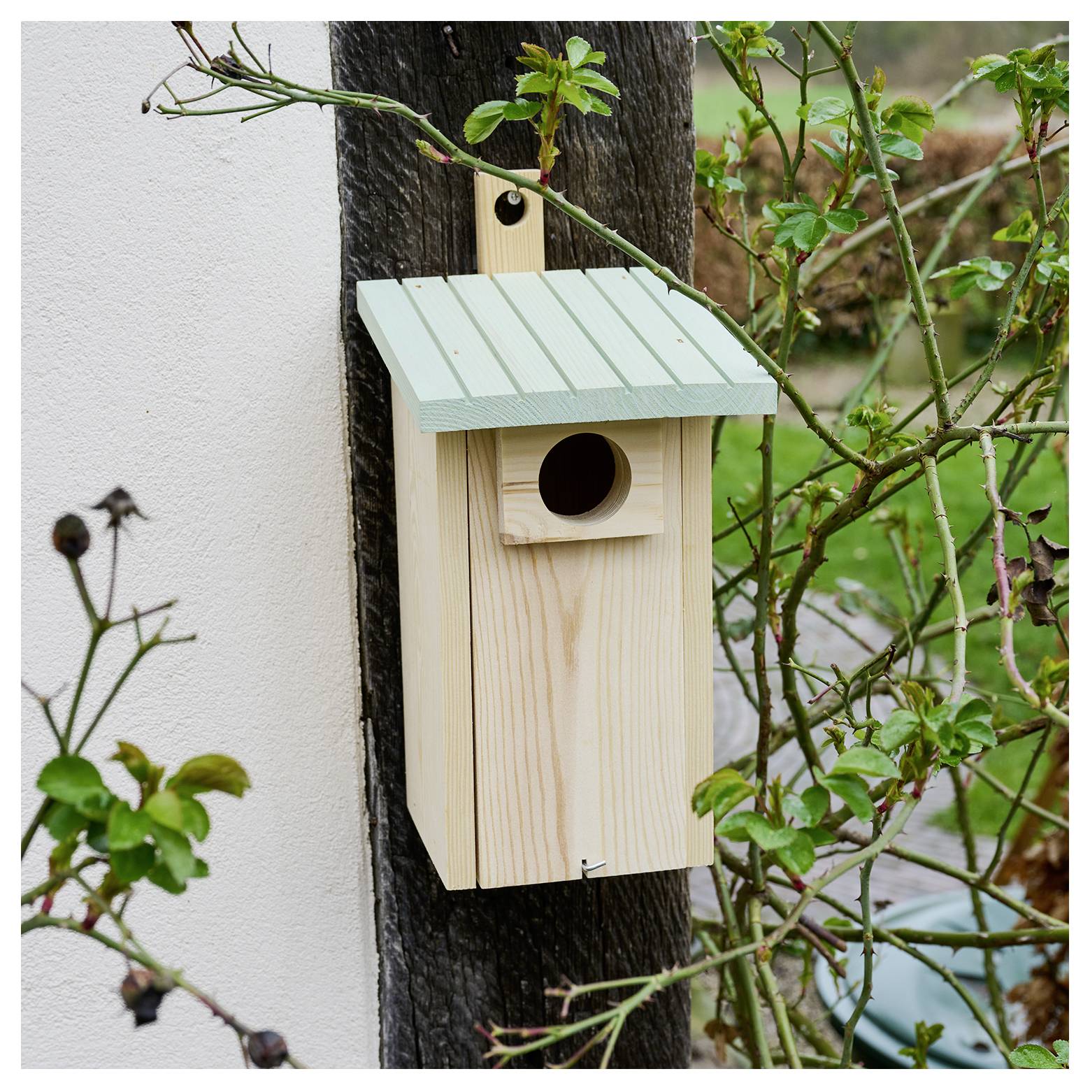 Siena Garden Nistkasten Nestperle EMILIA Lochgröße 45mm, geeignet für Star, Buntspecht 1St.